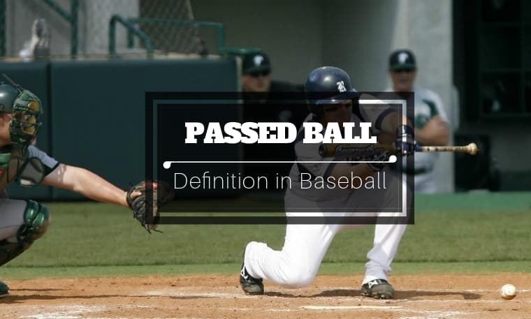 is a passed ball a stolen base